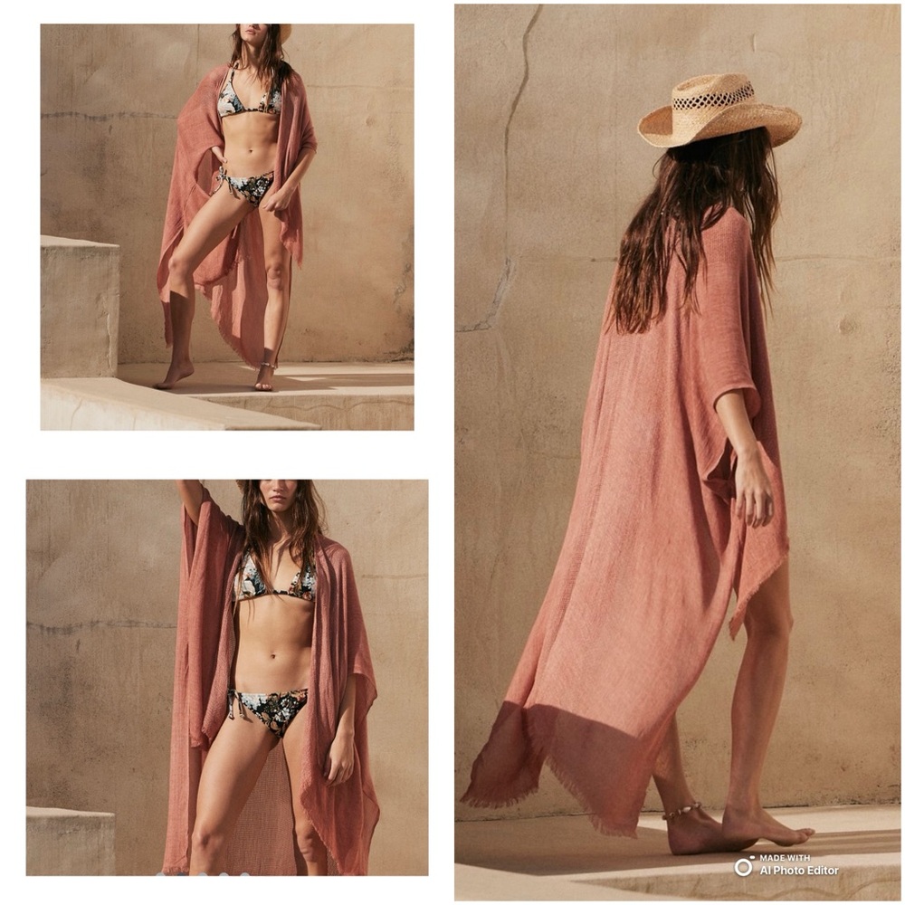 Free People Day Dream Washed Duster - Picture 7 of 10